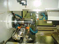 Koepfer 200 CNC Fully Automated Gear Hobber Close-Up